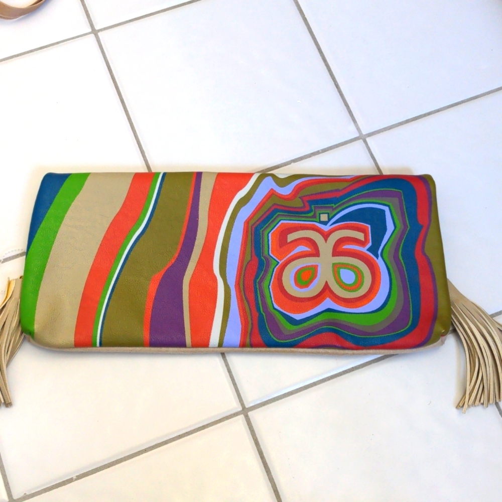 Arbonne Vegan Fold Over Clutch